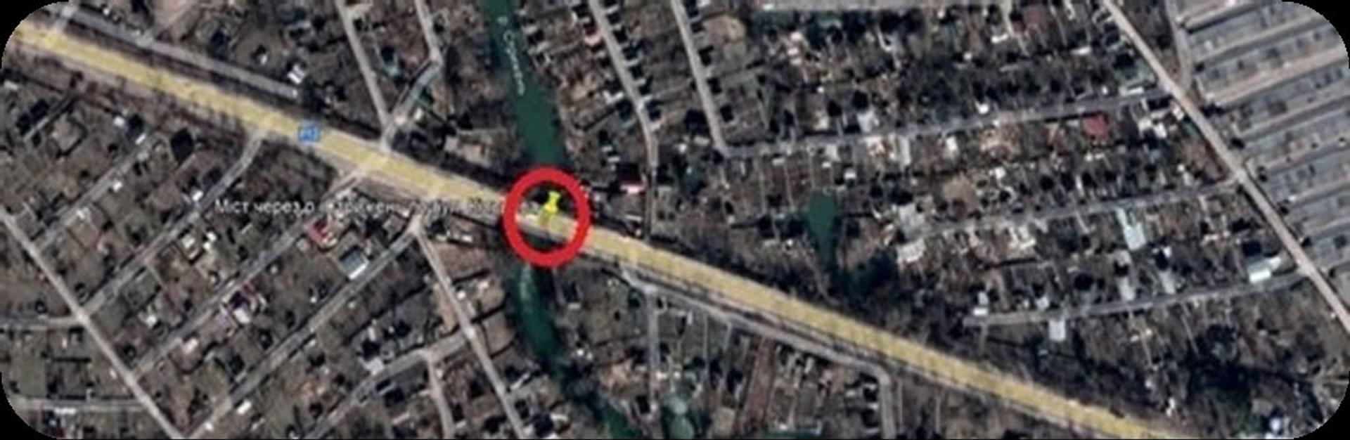 Реконструкція мосту на вулиці Кільцевій через річку Стрижень у Чернігові, зруйнованого внаслідок бойових дій